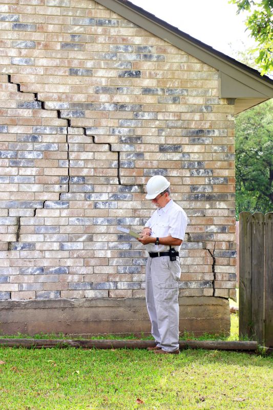 Inspection of Brick Damage